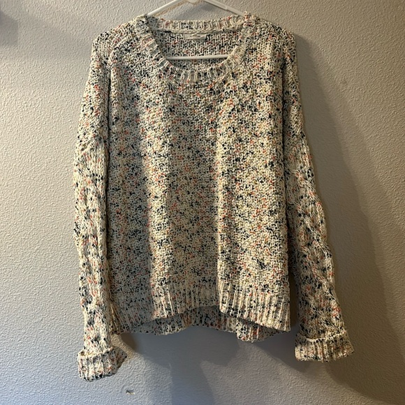 Maurice’s speckled cuff sleeve sweater size large - Picture 1 of 5